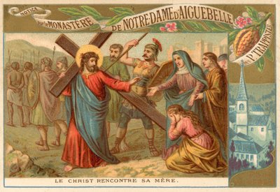 Jésus rencontre sa mère - French School